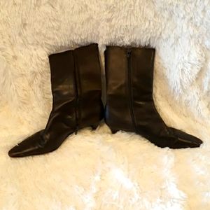J.CREW LEATHER BOOTS